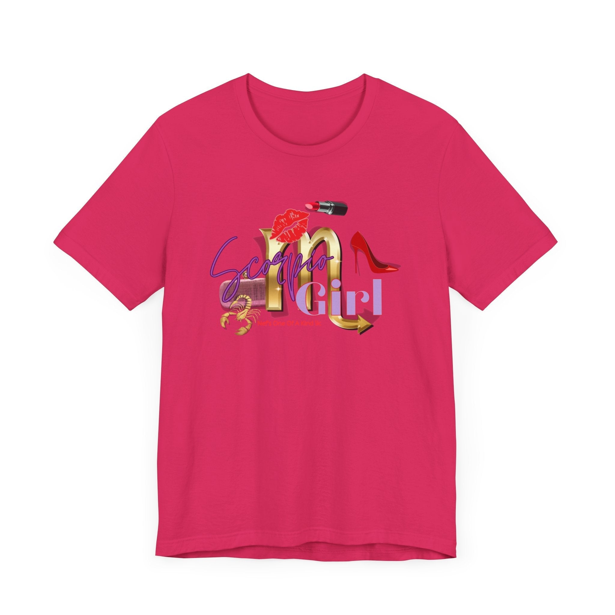 Unisex Scorpio Girl lipstick Tee